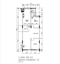 Blk 701 Reservoir Rise (Bedok), HDB 3 Rooms #582984061